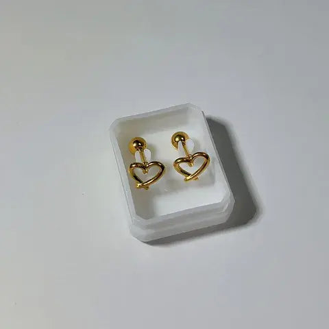 Minimal Zircon Stud Earrings
