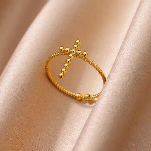 Classic Leaf Band Ring