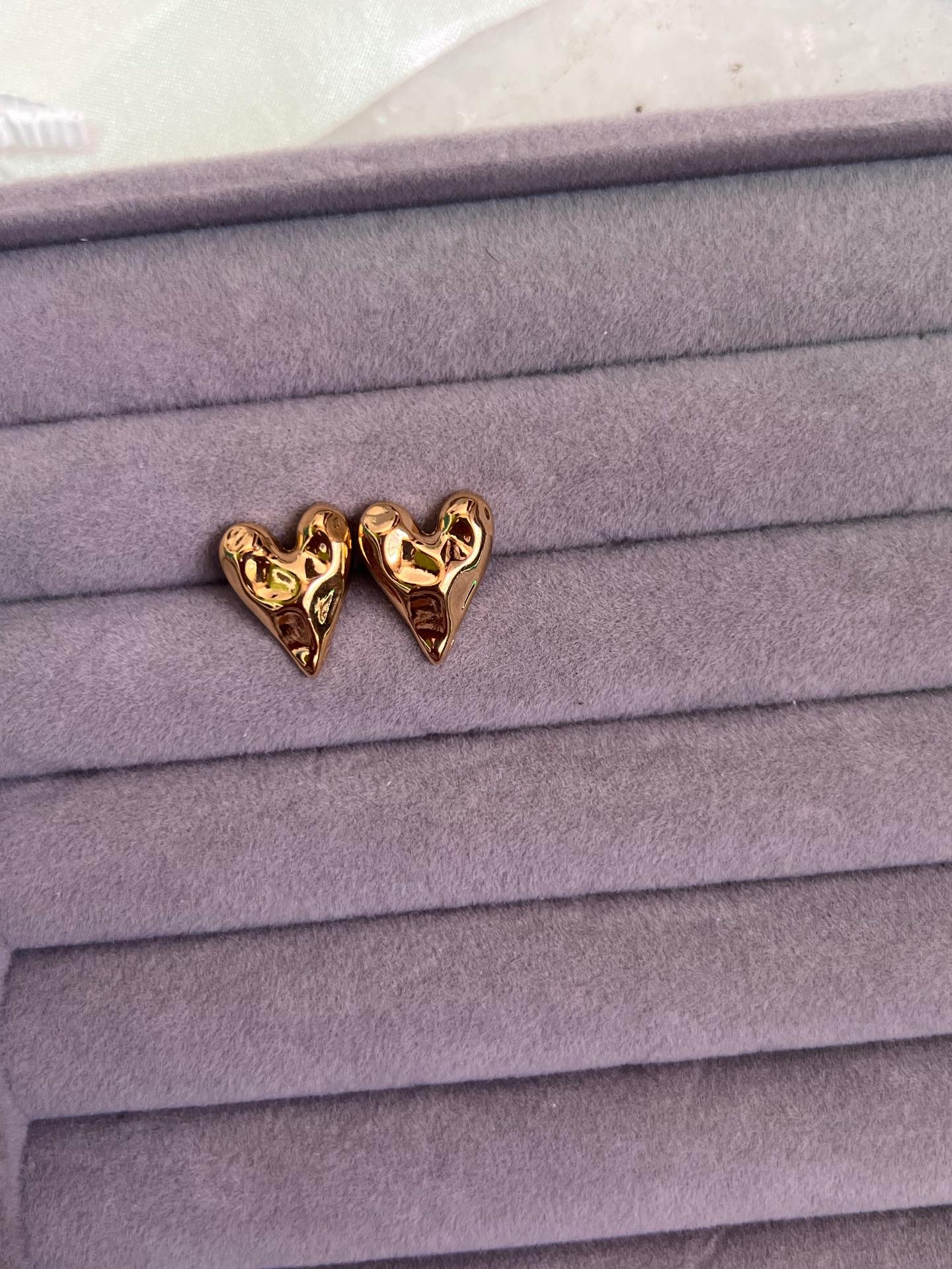 Heart earrings 
