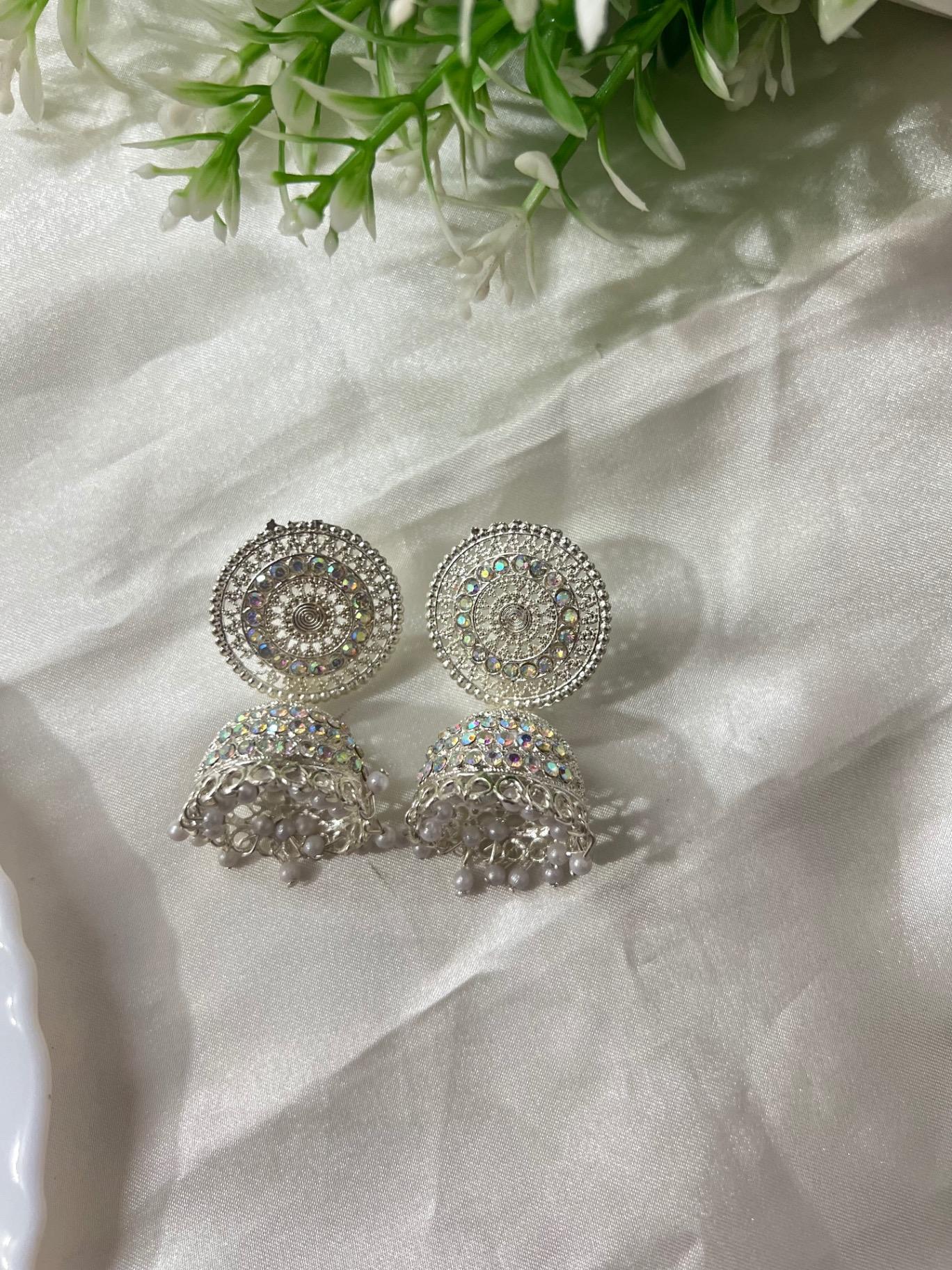 Oxidized jhumka