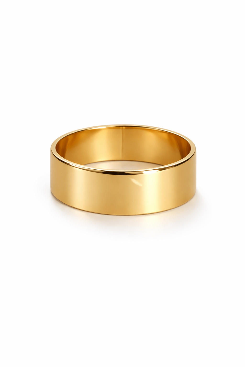 Classic Gold Wide Band Ring