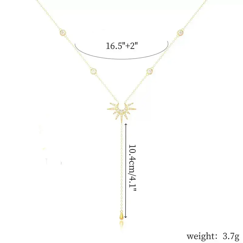 Fashionable Long Tassel Y-Chain Necklace For Women Beach Vacation Style Sexy Drop necklace Alloy Material Craft