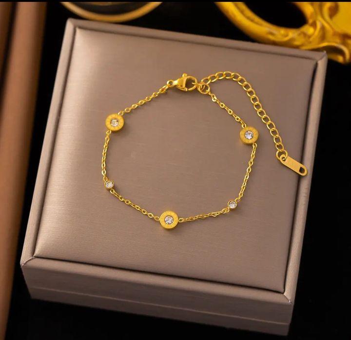 Golden Charm Bracelet 