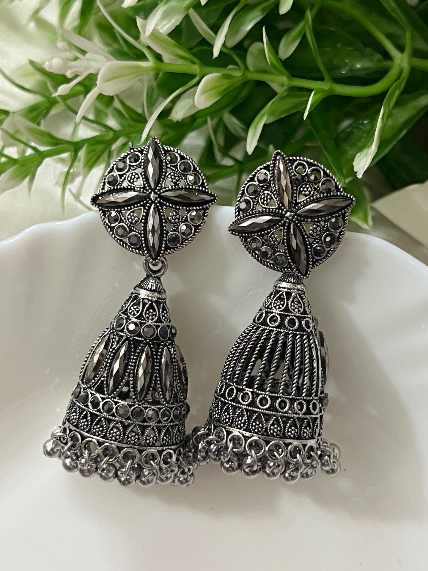 Oxidizing jhumka