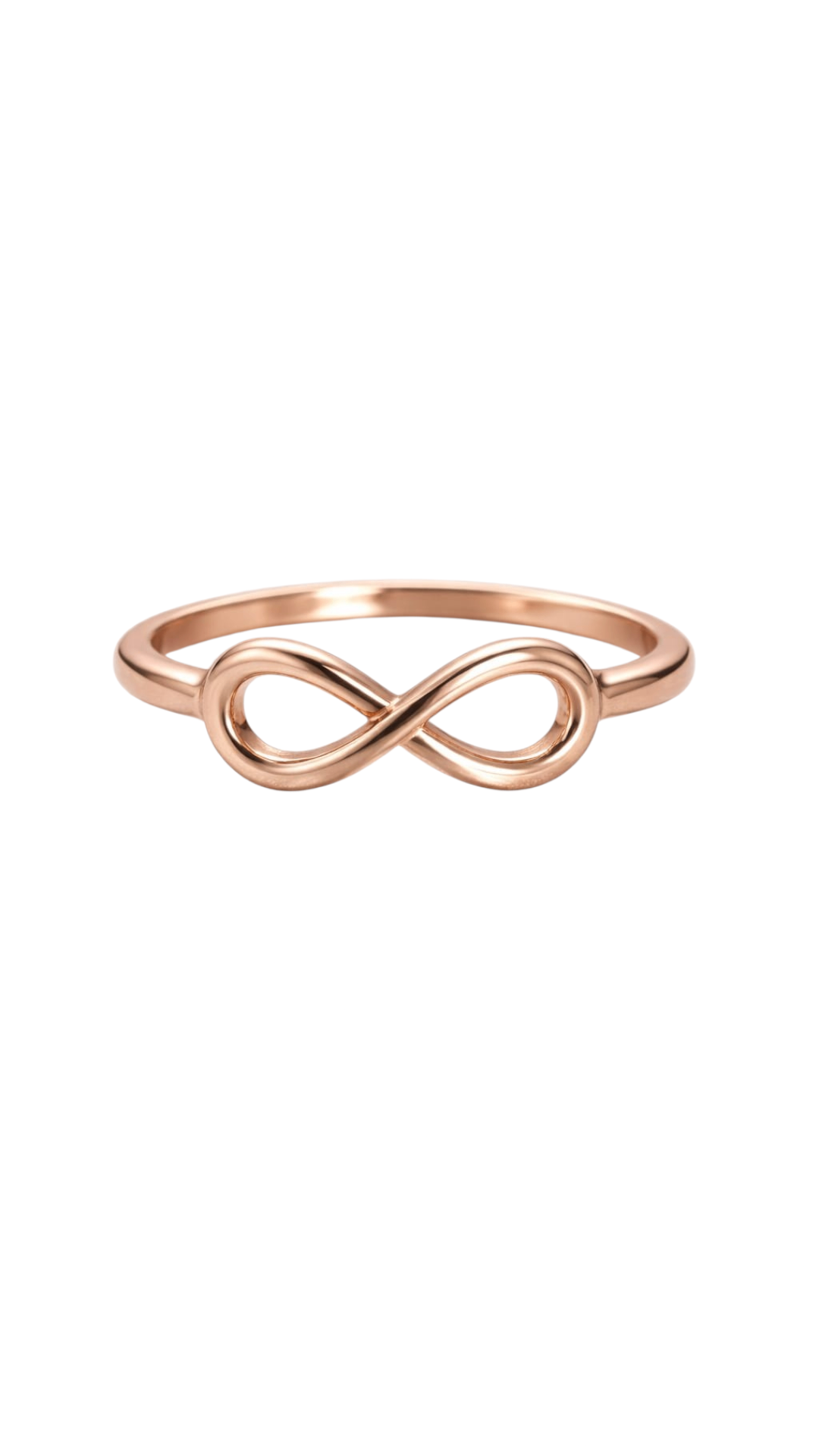 Rose Gold Infinity Ring