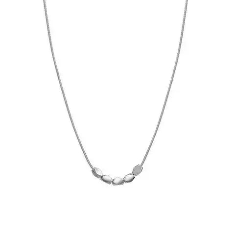 Elegant Silver Charm Necklace