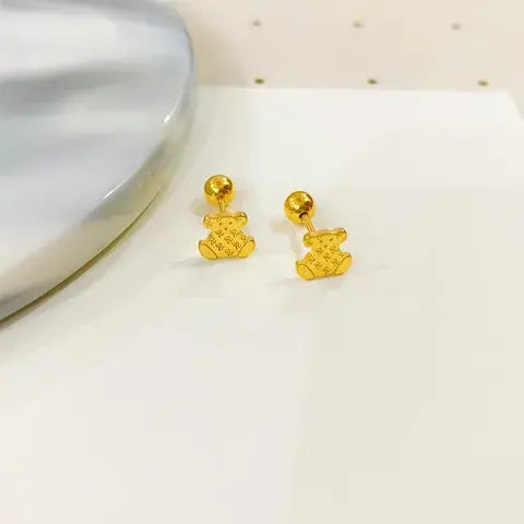 Delicate Cross Earrings