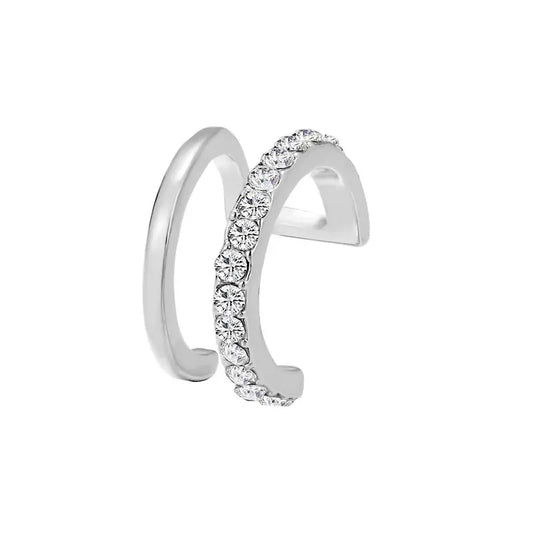 Geometric Rhinestone Earrings