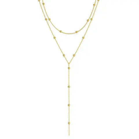 Minimal Geometric Pendant Necklace