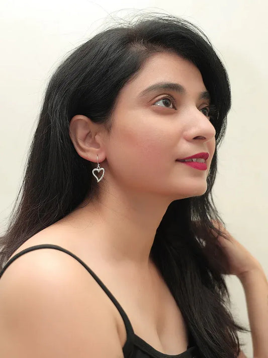 Elegant Heart Drop Earrings??
